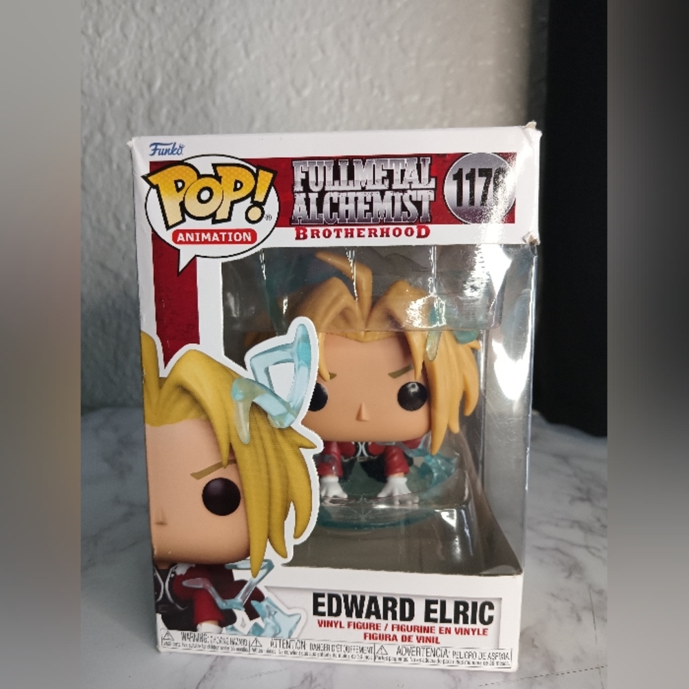 Funko Pop CHASE Fullmetal Alchemist Brotherhood Edward Elric Figure